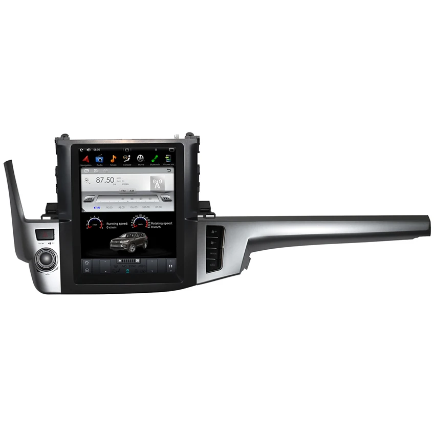 Android 2G ram для Toyota Highlander~ автомобильное радио Аудио Видео Мультимедиа dvd-плеер wifi gps Navi навигация