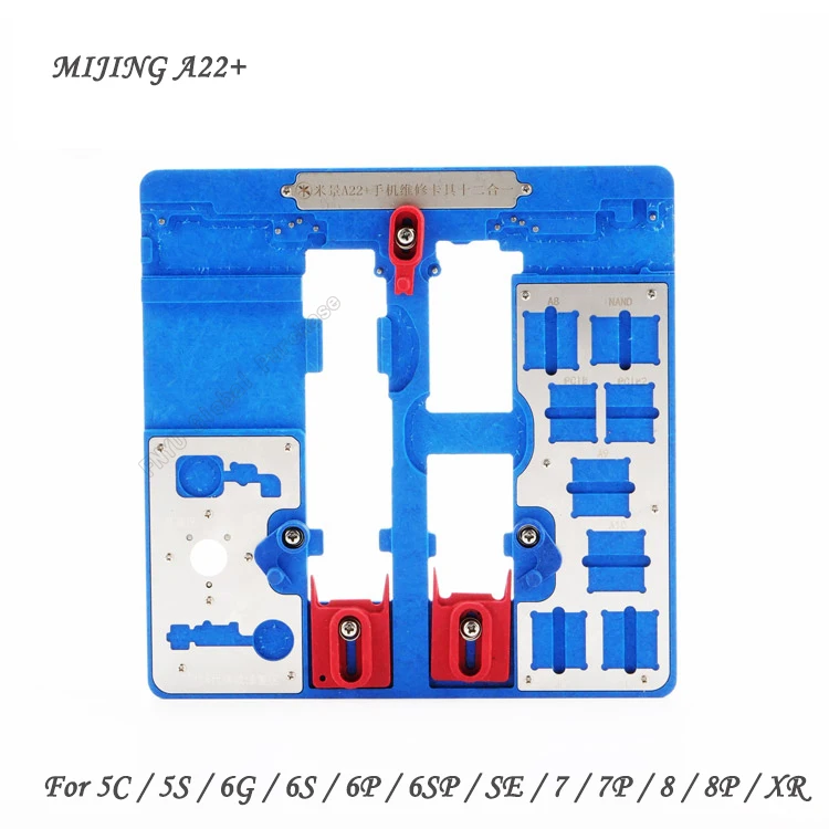 MJ A22 + 12 в 1 зажимы для материнской платы iPhone 5C 5S 6G 6S 6P 6SP SE 7G 7P 8G 8P XR держатель