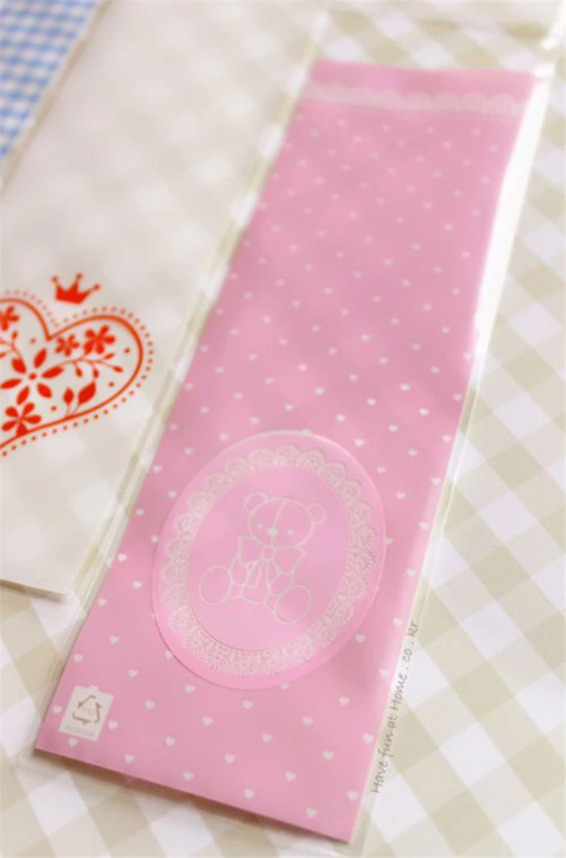 100 шт. пластиковые подарочные пакеты для хлеба и печенья|bag plastic|bags gift bagbag bag |