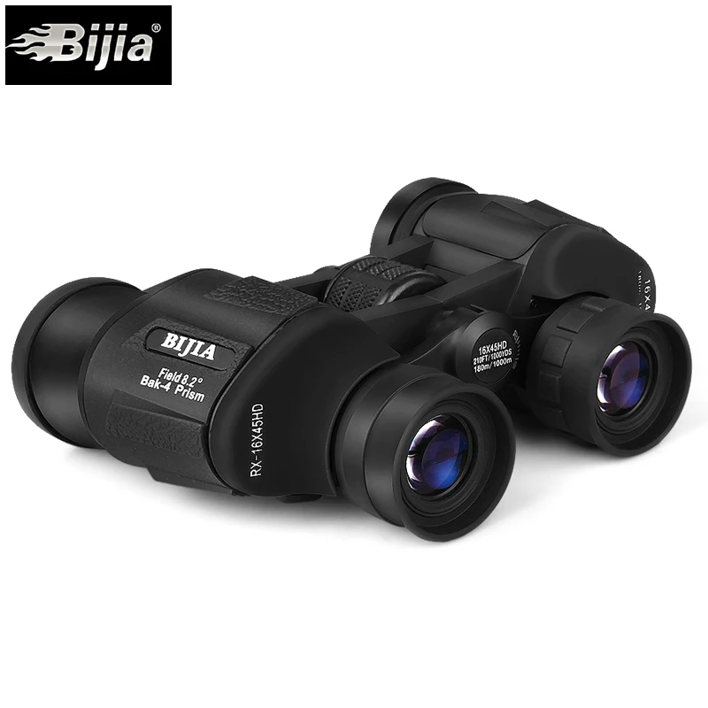 BIJIA 16x45 Рекламные профессиональные бинокли живой водонепроницаемый телескоп с