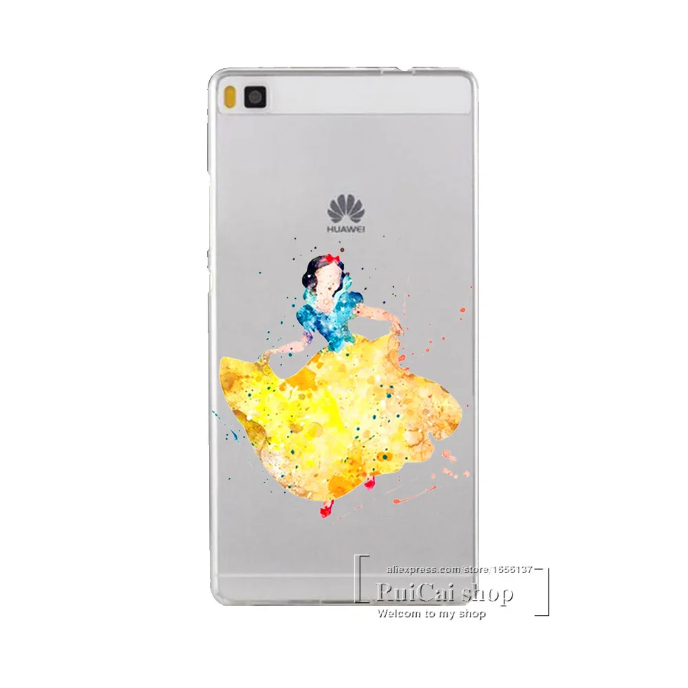 Чехол с изображением животных Микки Мауса Белоснежки для Huawei P7 P8 P9 P10 P20 Pro Lite Plus