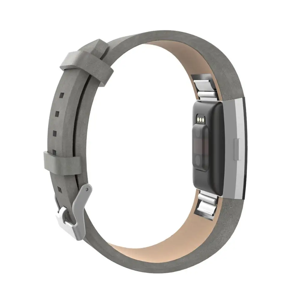 Роскошные Пояса из натуральной кожи ремешок для fitbit заряд 2 Smart Браслет заменить для fitbit заряд 2 сердечного ритма браслет заме - Цвет: 3