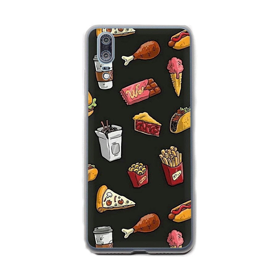 Чехол для телефона Desxz Potato Chips Donuts Pizza Samsung Galaxy A10 A30 A40 A50 A70 M10 M20 M30 Note 8