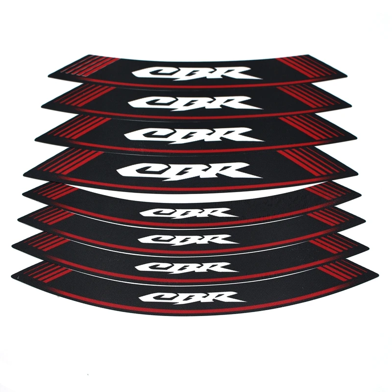 Для HONDA CBR все 1000 600 500 400 250 с "CBR" логотип Мотоцикл обода полоски наклейки колесо
