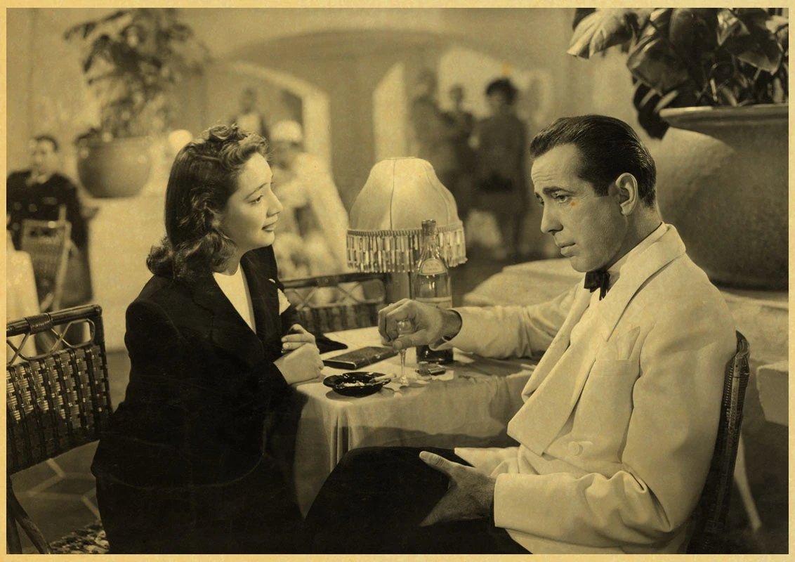 Винтажные плакаты Casablanca, принты, настенная живопись, высокое качество, Декор, плакат, настенная живопись, украшение дома - Цвет: A131
