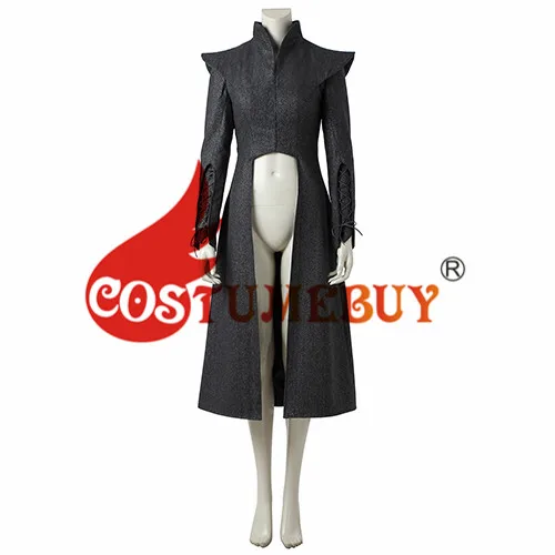 Only Top coat CostumeBuy Игра престолов сезон 7 Косплей Дейенерис Таргариен платье Мать костюм дракона L920 - Цвет: Only Top coat
