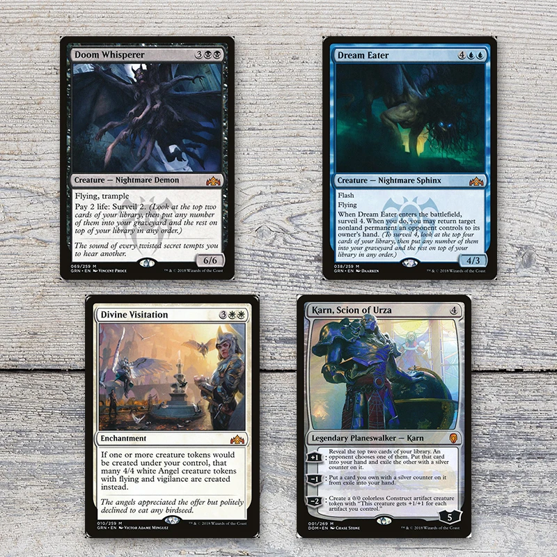 9 шт./компл. карточка MTG s Волшебная Бесконтактная карта the gathering Rudy alpha_innovation