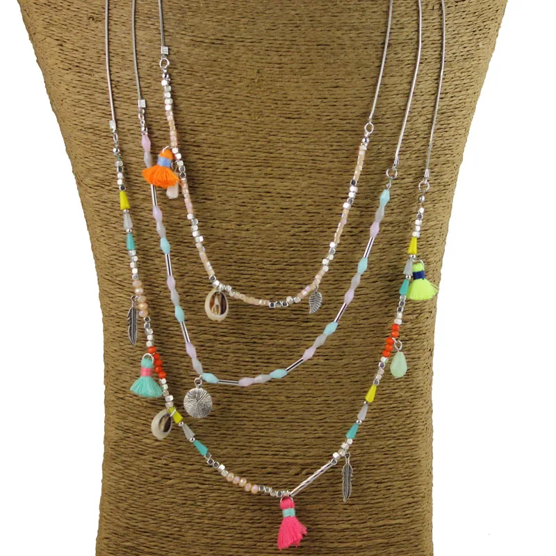 Новое поступление модные весенние украшения цветные кристаллические бусины