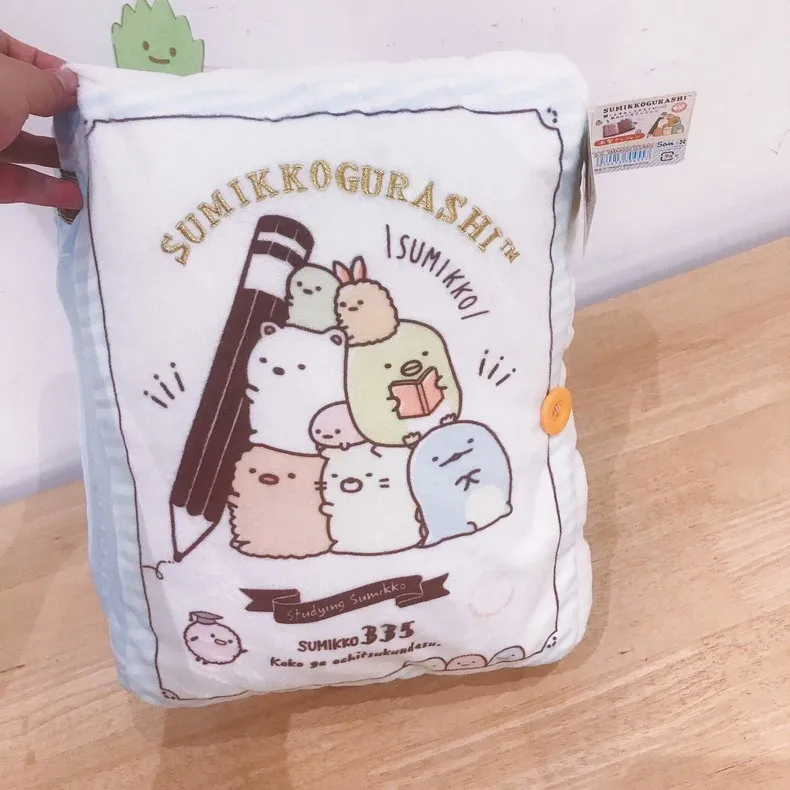 Симпатичная плюшевая подушка японская игра Аниме Sumikko Gurashi San-x креативный угол