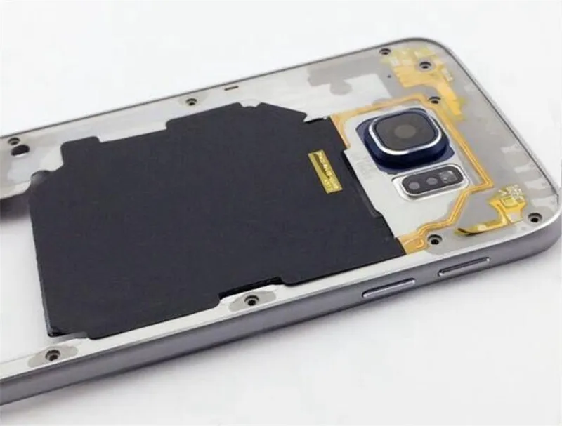 Высококачественная средняя рамка для Samsung Galaxy S6 G920F G920A сменная панель экрана