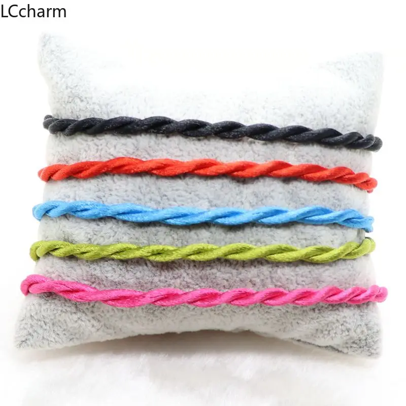 10 шт. модный красный плетеный браслет ручной работы веревочный для женщин и