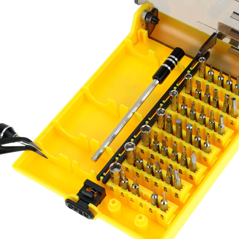 45 в 1 профессиональный набор инструментов отвертка для часов мобильный телефон