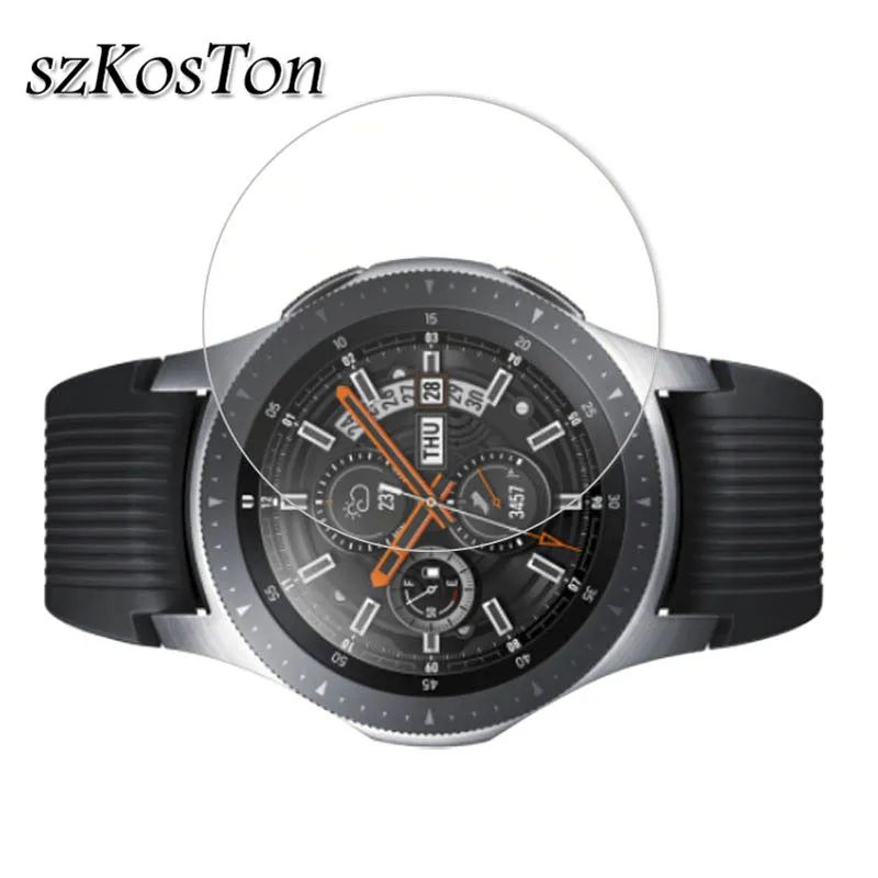2 шт./лот закаленное стекло для samsung Galaxy Watch стекло 42 мм 46 мм 9H 2.5D Защита экрана для samsung Galaxy Watch 46 мм пленка