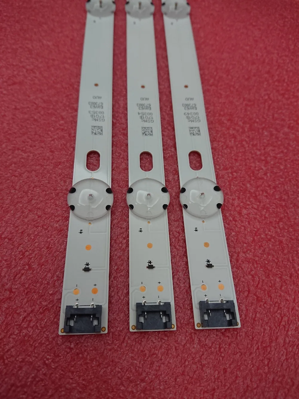Новые 3 шт. 7 светодиодный 83 см светодиодный полосы для LG 43UK6300PLB 43UJ634V 43LJ61_FHD_L LC43490059A LC43490058A Innotek 17Y 43inch_A LC43490074A