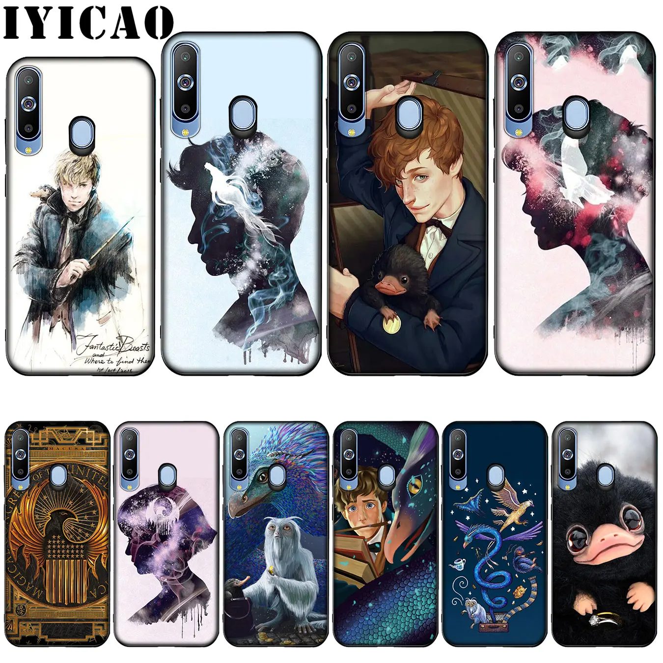 Iyicao с фантастическими животными Хорошее Sales02 силиконовый мягкий чехол для samsung