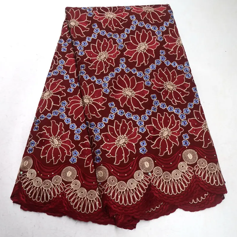 Swiss tulle cotton lace fabric 2019 African high quality dry Nigerian dress | Дом и сад