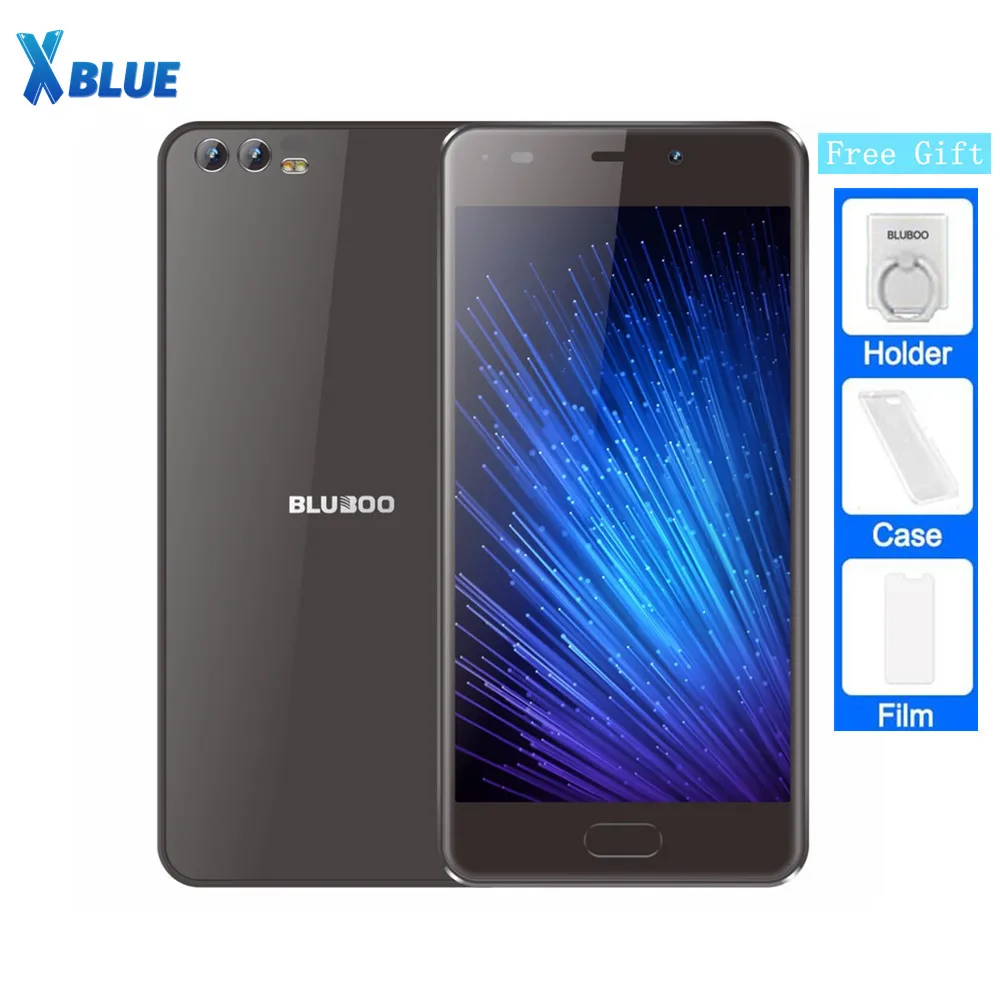 BLUBOO D2 смартфон с 5 дюймовым дисплеем четырёхъядерным процессором MTK6580A ОЗУ 1 ГБ ПЗУ