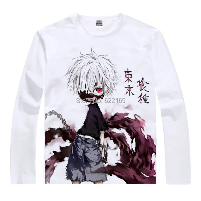 Токийский Гуль Кен канеки модная мужская уникальная аниме футболка 3d печать с