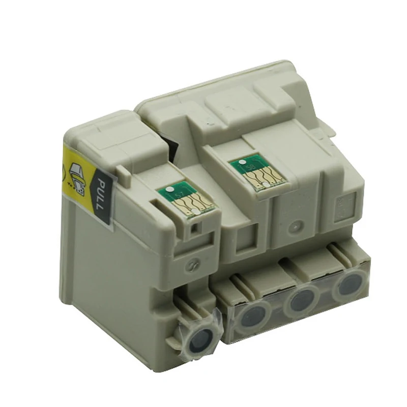 Совместимый с T067 T066 чернильный картридж для принтера epson c48 2 шт.|ink cartridge|ink cartridge for