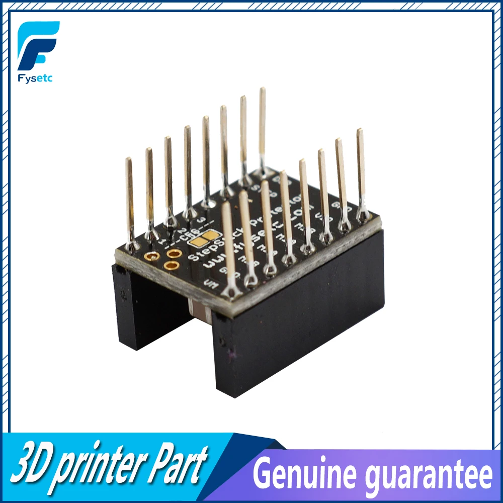 

3D Printer Ultra Silent Protector Stepper Motor Driver Motherboard Accessories Plug-type Silent Stepper For TMC2130 V1.1/TMC2208