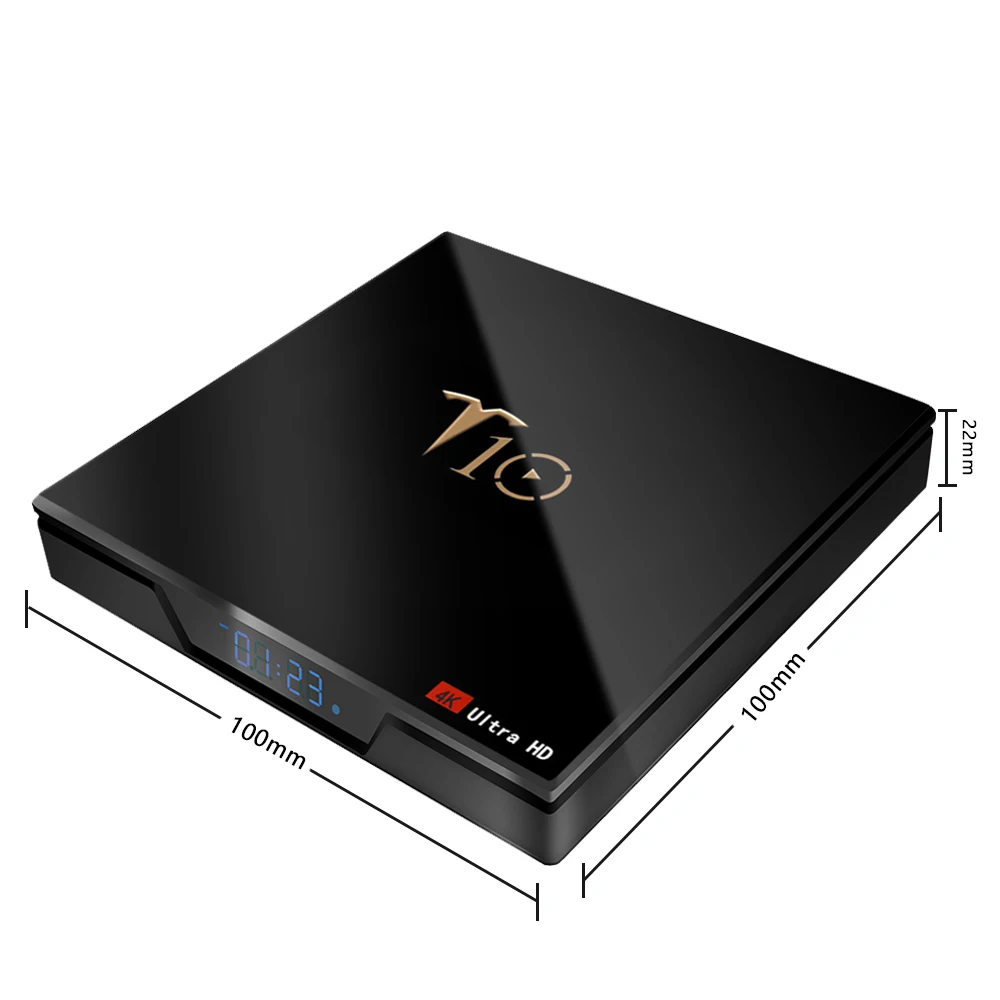 T10 ТВ-приставка Android 7 1 Amlogic S905W 2 Гб 16 четырехъядерный медиаплеер 4G Wifi 4K HDR10