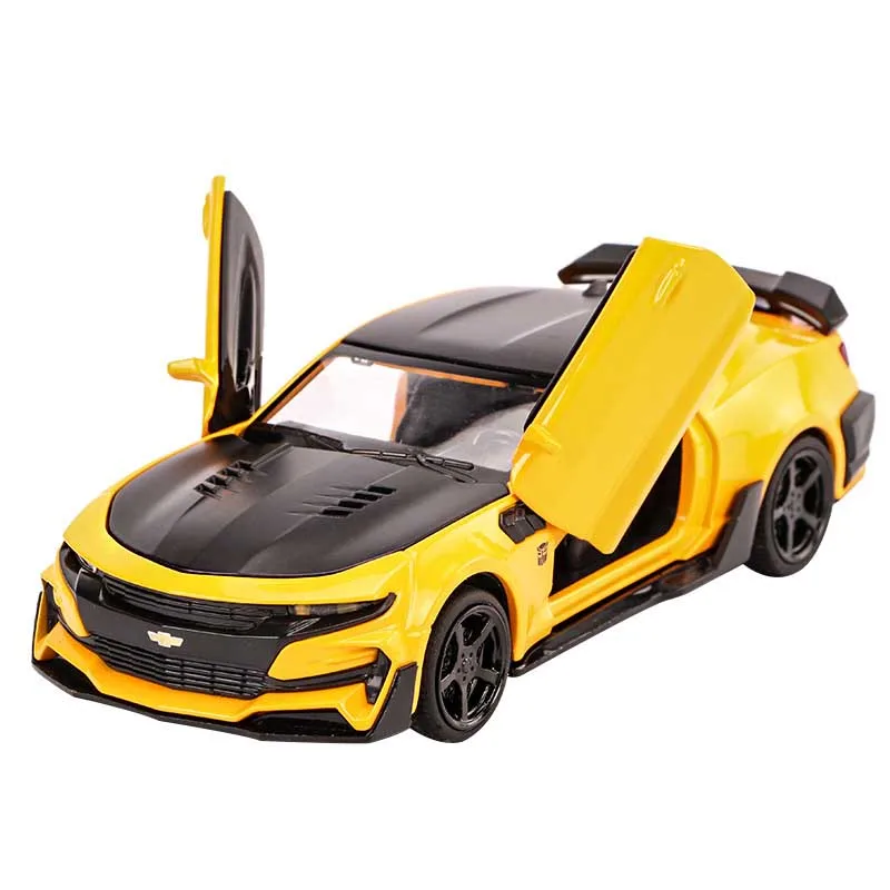 1:32 Chevrolet Camaro литая под давлением модель игрушечные автомобили вытяните заднюю