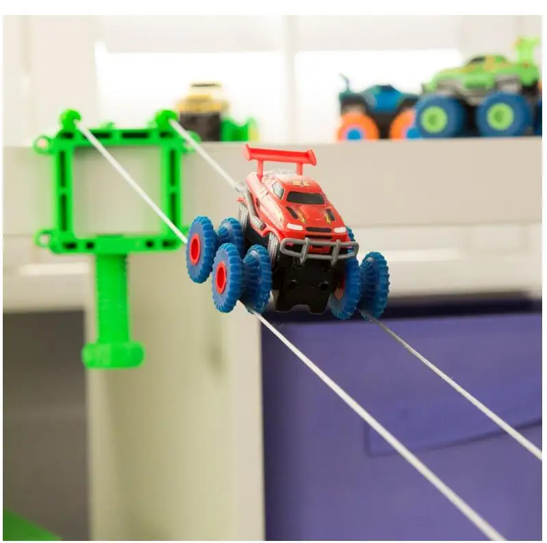 Набор Trix Truxs Monster Truck, трюковая машина, которая переворачивается, поднимается и молния, мощный 4 колесный диск, Рождественский подарок