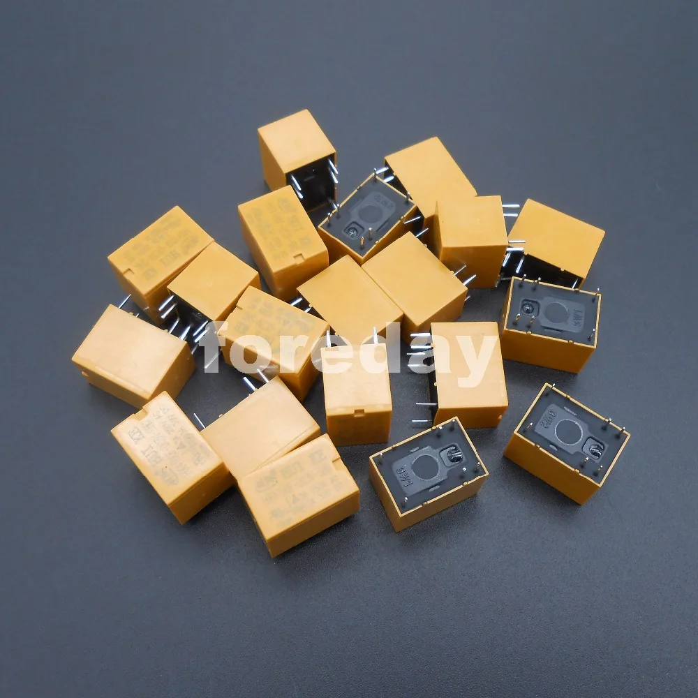 Новое желтое реле мощности 6 контактов USB 3 5 12 24 В SHG в постоянного тока 20 шт.|relay
