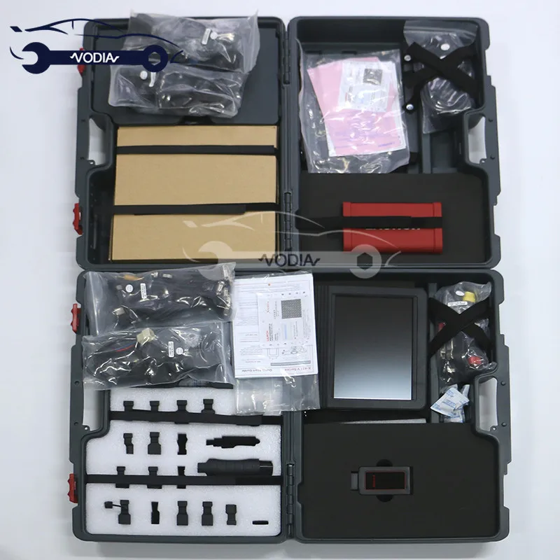 Launch X431 V pro 10 дюймов настольный ПК + HD heavy duty Box автоматический диагностический