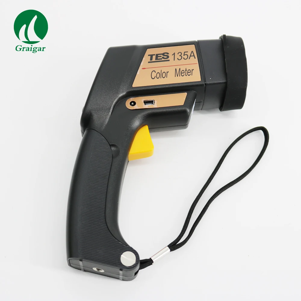 

High Precision TES-135A Color Meter Color Analyze Illuminant White LED Lamp