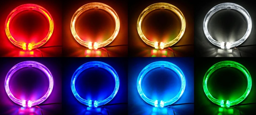 Bluetooth приложение управления RGB LED Ангельские Глазки 2 5 3 0 дюймов hid Биксеноновые