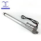 12 В 24 в 500 мм20-дюймовый ход мини-линейный привод электрический линейный привод упорный 900N, фотоэлектрический двигатель постоянного тока