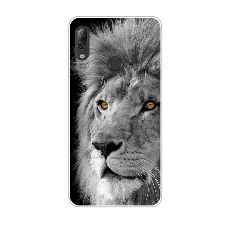 Lenovo K5 pro Case Silicon Tiger lion Painting Soft TPU Back Cover for K5pro Phone protect Bags shell |