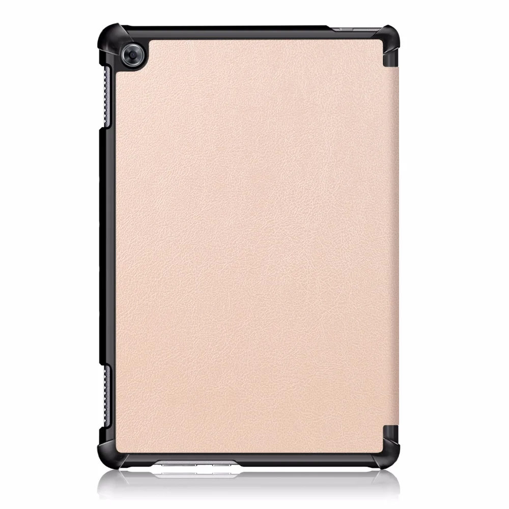 Роспись/однотонные кожаные Magneti Смарт чехол для huawei MediaPad M5 Lite 10 10," BAH2-W09 BAH2-L09 BAH2-W19 принципиально Coque Shell