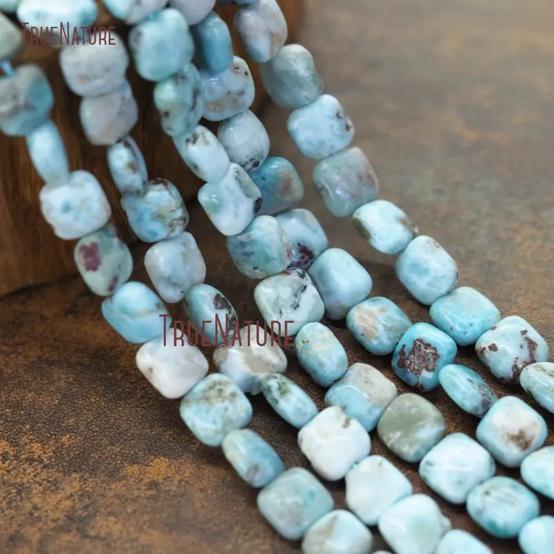 

Квадратные бусины Larimar, пряди, оптовая продажа, ювелирные изделия, массивные крошечные бусины, натуральные подвесные бусины 10 х10 мм BE10826