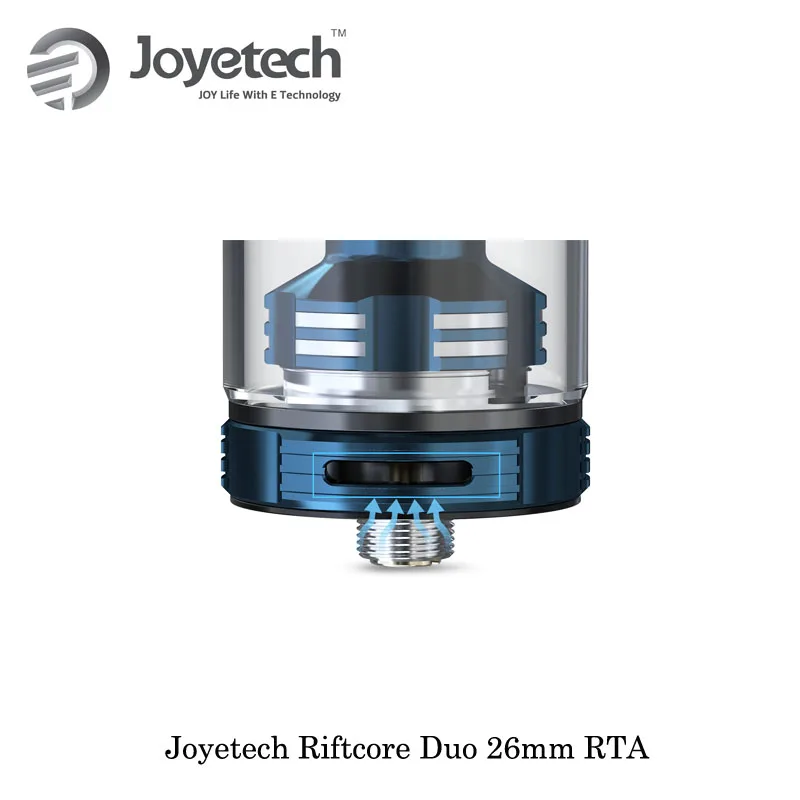 Электронная сигарета Оригинал Joyetech Riftcore Duo 26 мм RTA бак распылитель 3 5 мл емкость RFC