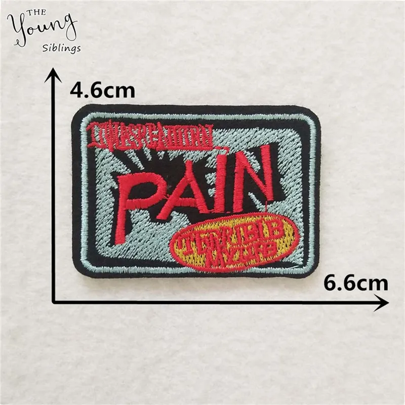 

Hot sale Cartoon Hot melt adhesive Applique Embroidery Iron on patch Badges DIY Sewing Clothing Accessory 1pcs sell C6286-C6299