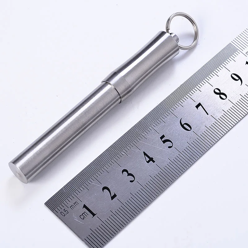 Мини карманная Водонепроницаемая бутылка для хранения таблеток брелок ключей