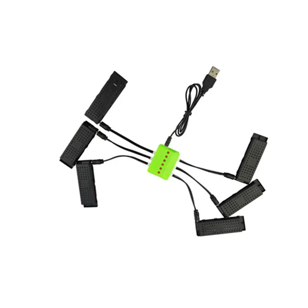 

RCtown 3.7V 500mah Lithium Battery + Balance Charger for None H47 E56 T47 HS160 H47WH Quadcopter Parts D30