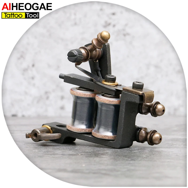 Татуировка пистолет 10 обертывание s браслет ручной работы катушки машина лайнер