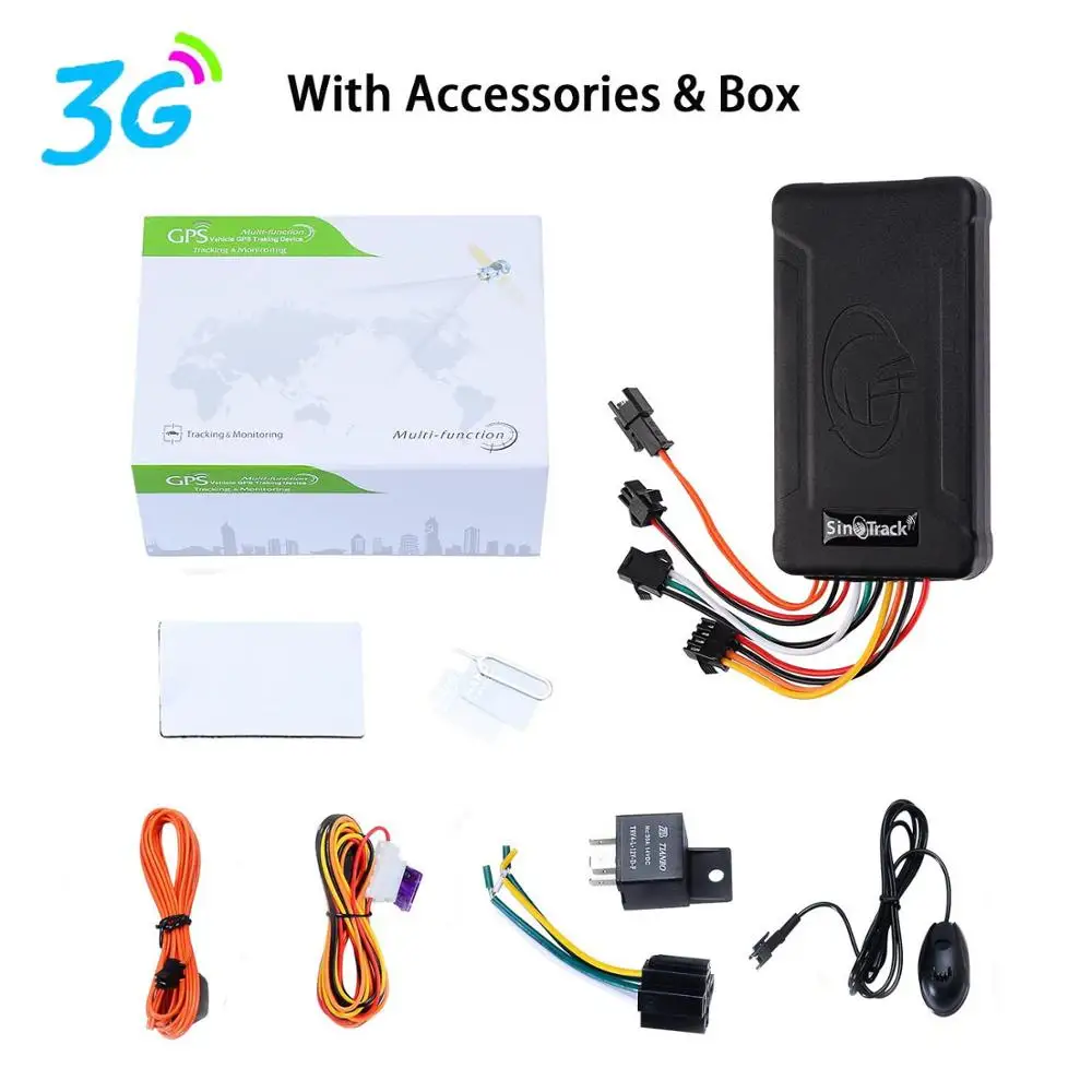 3g WCDMA ST-906W GSM gps трекер для автомобиля мотоцикла автомобиля 3g отслеживающее устройство с отключением питания от масла и онлайн мобильное программное обеспечение - Цвет: With Original Box
