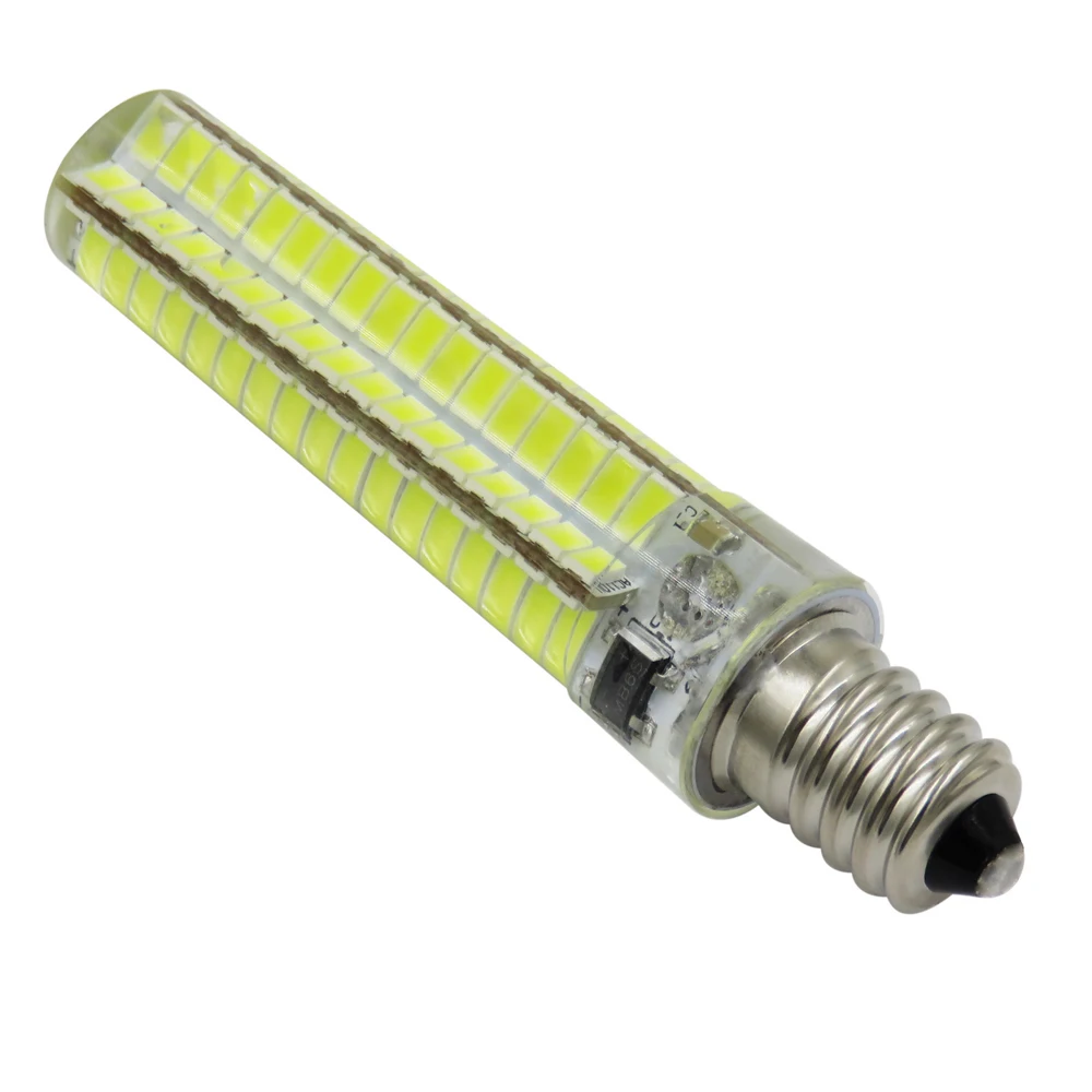 Светодиодная лампа 5730SMD E14 Led Con 136 светодиодов светодиодная силиконовая