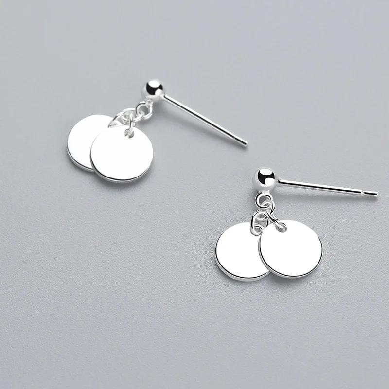 Женские классические серьги INZATT очаровательные капли из серебра 925 пробы с