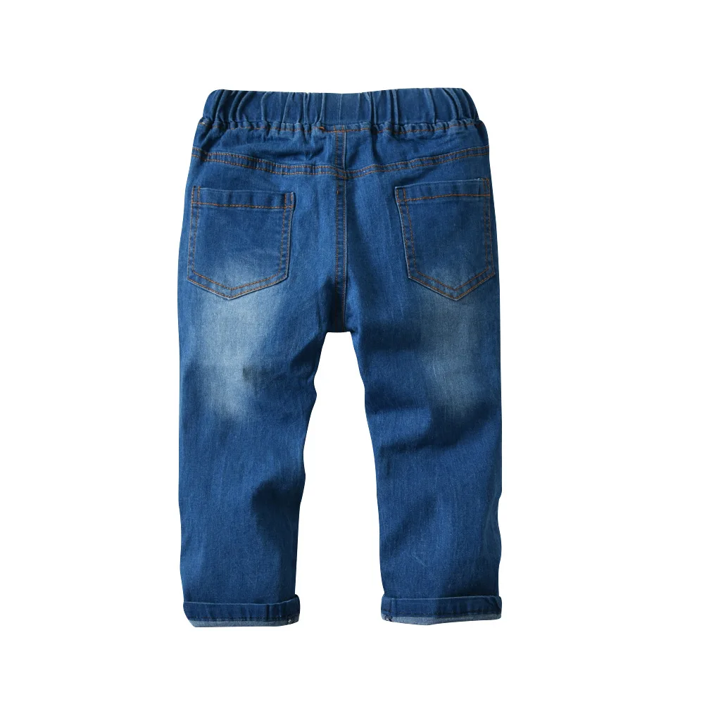 

Children Boys Casual Clothing Sets Spring Autumn Kids 100%Cotton Blue Shirt + Jeans Pants 2Pcs Baby Soft Clothes Set