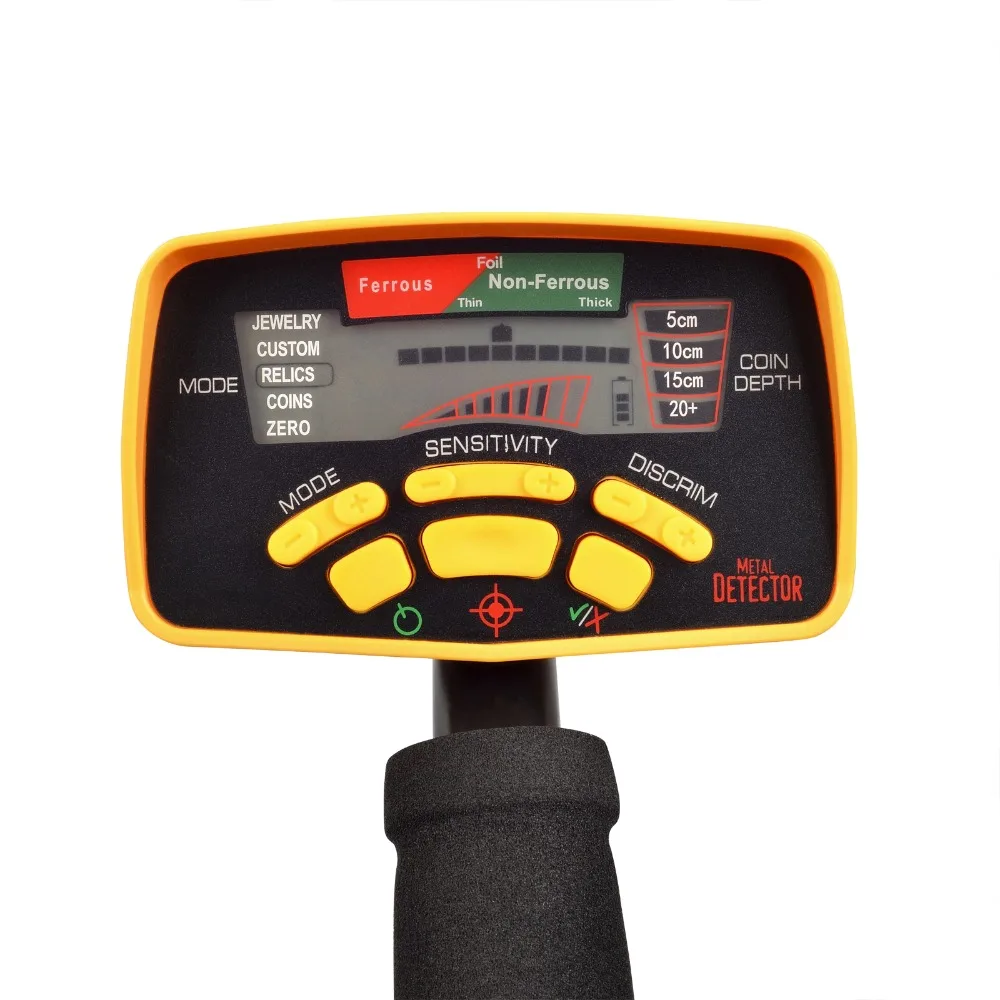 Профессиональный Подземный металлоискатель MD6350 Advance 12 'Super Coil Gold Digger Treasure Hunter