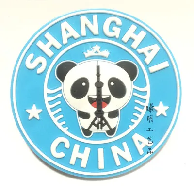 Новинка Китай Шанхай холодильник телефон милая силиконовая панда магнитные