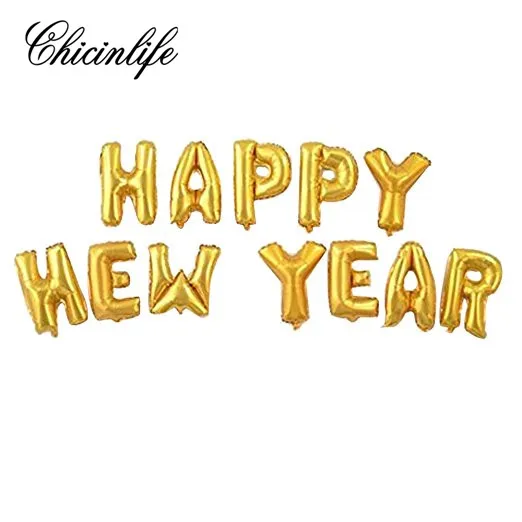 Chicinlife1set китайский счастливый новый год номер 2018 воздушные Шары Баннер идеи