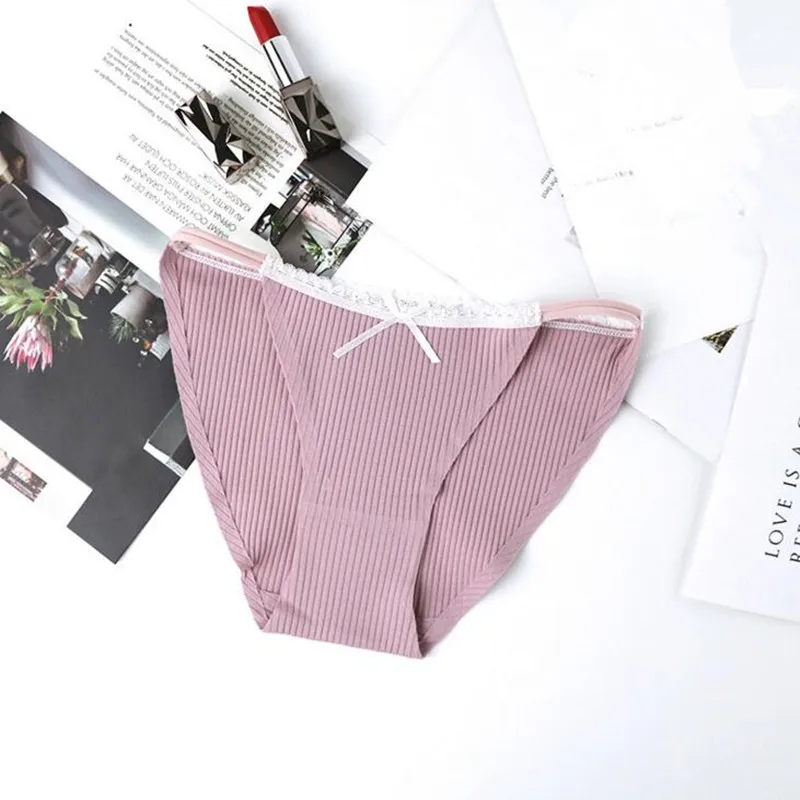 New Hot Women Sexy Seamless Underwear Women's T Panties G String Pants Briefs Cotton Panty Bow Calcinha Lingerie Tanga Thong |