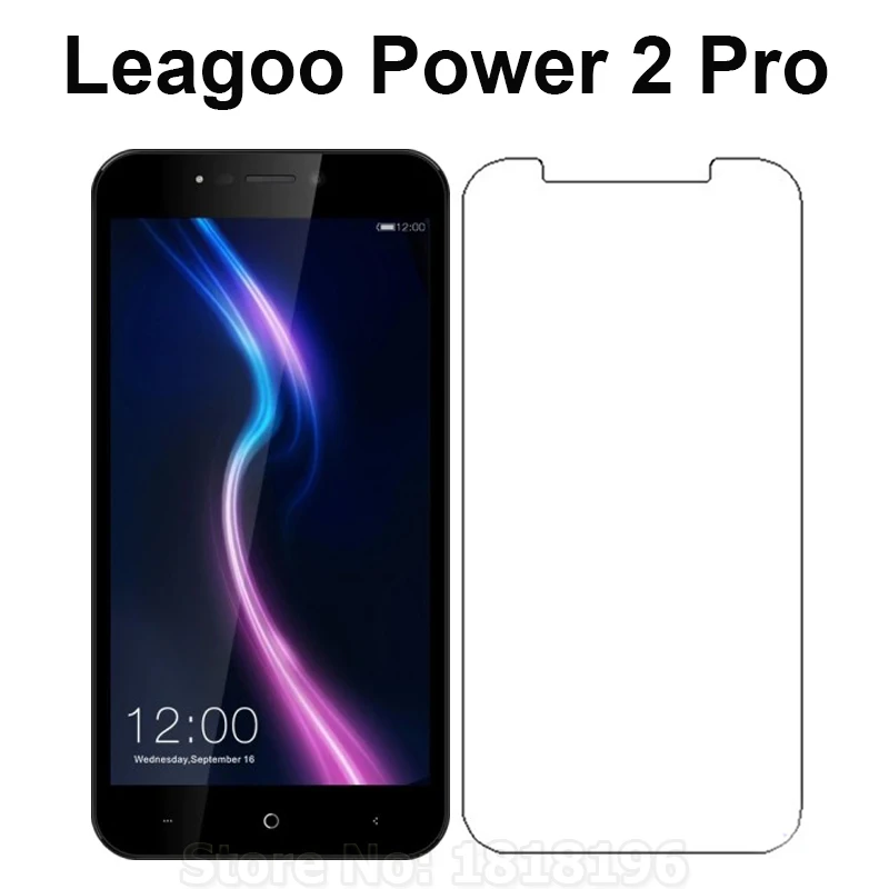 Закаленное стекло для Leagoo Power 2 Pro 2PRO 5 дюйма Взрывозащищенная Передняя пленка