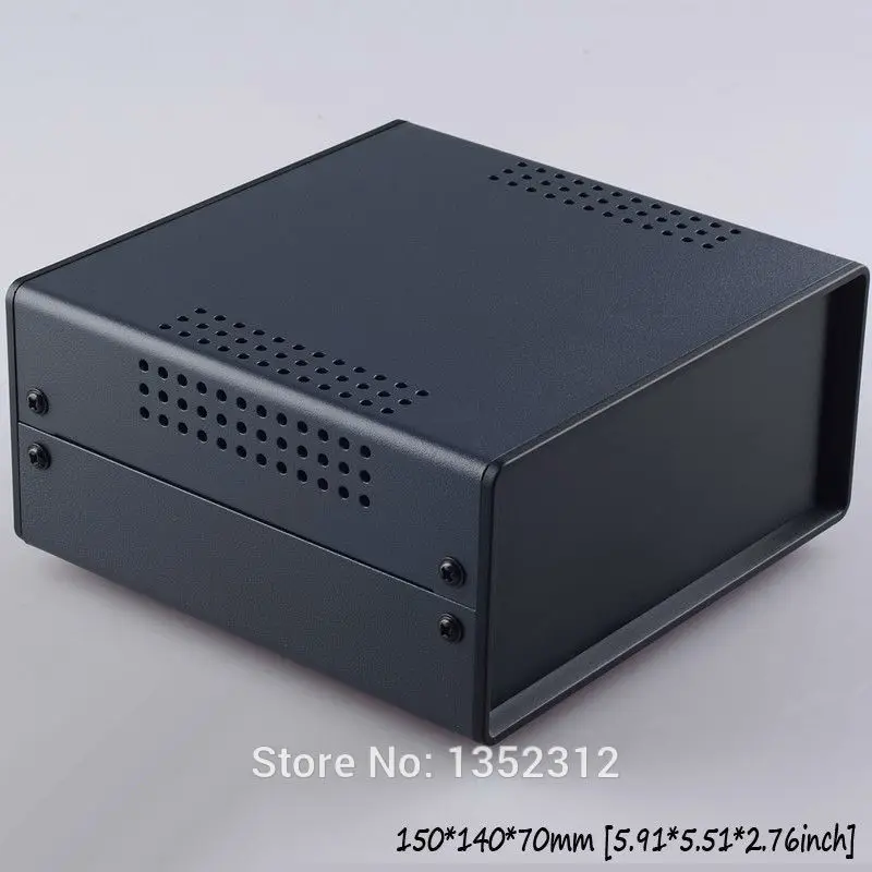 

One pcs 150*140*70mm iron box electronic project enclosure power supply box electrical junction box tool case switch case